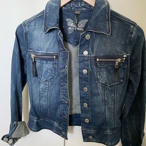 XS  Buffalo David Button Jean jacket